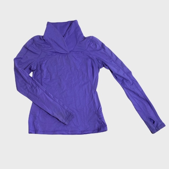 Lululemon purple long sleeve top
